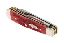 Case Tiny Trapper Dark Red Bone, Peach Seed Jig, 31944, 62154W CS Pocket Knife -Case Knives Sales CE31944 05 case
