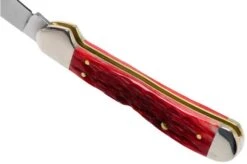 Case Copperhead Dark Red Bone, Peach Seed Jig, 31954, 61749L CV Pocket Knife -Case Knives Sales CE31954 05 case 1