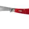 Case Hawkbill Pruner Dark Red Bone, Peach Seed Jig, 31956, 61011 CV Pocket Knife