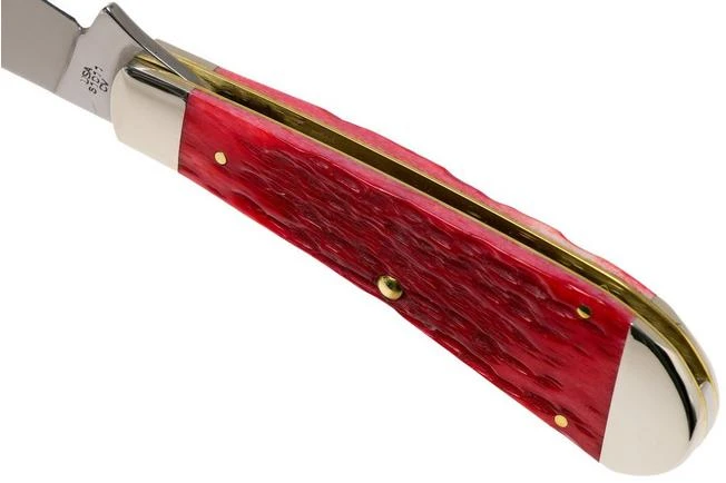 Case Hawkbill Pruner Dark Red Bone, Peach Seed Jig, 31956, 61011 CV Pocket Knife 5 Case Hawkbill Pruner Dark Red Bone, Peach Seed Jig, 31956, 61011 CV Pocket Knife - Image 5