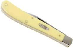 Case Slimline Trapper Yellow Synthetic, 00031, 31048 CV Pocket Knife -Case Knives Sales CE31 04 case ce31 04