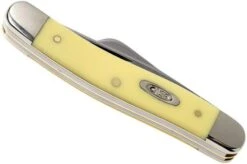 Case Medium Stockman Yellow Synthetic, 00035, 3318 CV Pocket Knife -Case Knives Sales CE35 08 case ce35 08 1