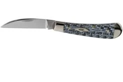 Case Sway Back White & Black Carbon Fibre-G10 Weave Smooth, 38931, TB101117 SS Pocket Knife