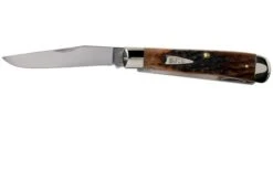 Case Trapper Brown Bone, Peach Seed Jig, 42650, 6254 SS Pocket Knife -Case Knives Sales CE42650 03 case 1