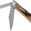 Case Peanut Brown Bone, Peach Seed Jig, 42656, 6220 SS Pocket Knife