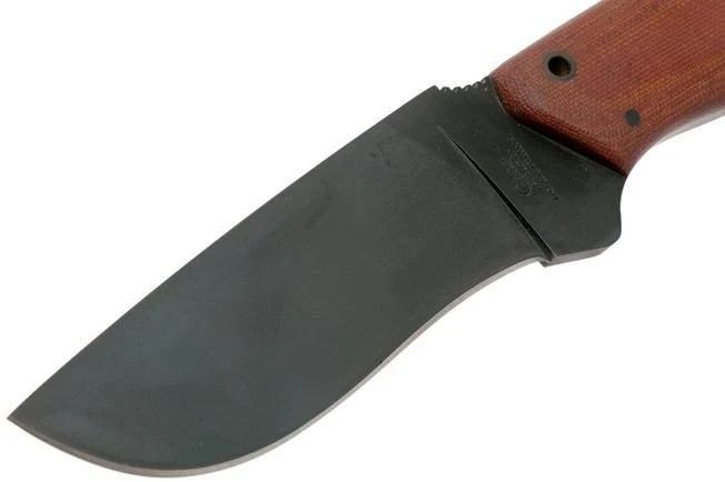 Case Winkler Recurve Utility No 6, 43176 Harry Bologna, Tan Canvas Micarta, Leather Sheath Survival Knife 3 Case Winkler Recurve Utility No 6, 43176 Harry Bologna, Tan Canvas Micarta, Leather Sheath Survival Knife - Image 3