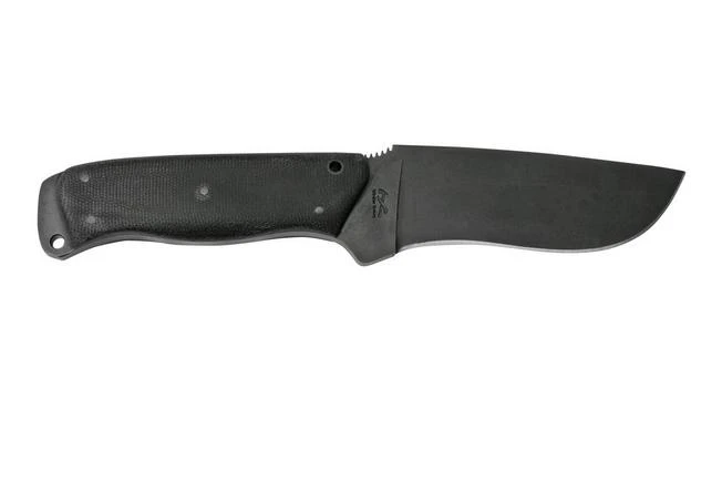 Case Winkler Recurve Utility No 6, 43177 Harry Bologna, Black Canvas Micarta, Leather Sheath Survival Knife 4 Case Winkler Recurve Utility No 6, 43177 Harry Bologna, Black Canvas Micarta, Leather Sheath Survival Knife - Image 4