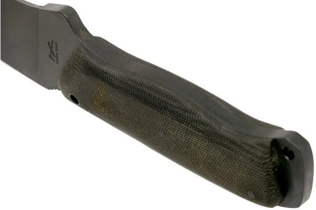 Case Winkler Recurve Utility No 6, 43177 Harry Bologna, Black Canvas Micarta, Leather Sheath Survival Knife 9 Case Winkler Recurve Utility No 6, 43177 Harry Bologna, Black Canvas Micarta, Leather Sheath Survival Knife - Image 9