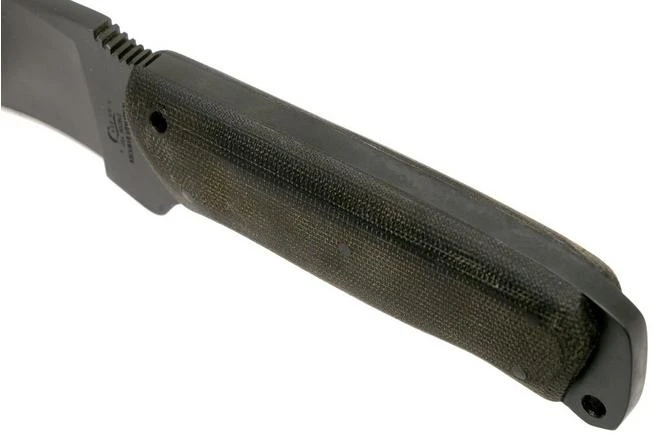 Case Winkler Recurve Utility No 6, 43177 Harry Bologna, Black Canvas Micarta, Leather Sheath Survival Knife 11 Case Winkler Recurve Utility No 6, 43177 Harry Bologna, Black Canvas Micarta, Leather Sheath Survival Knife - Image 11