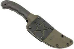 Case Winkler Hambone 43179 Clint Romesha, Black Canvas Micarta, Kydex Sheath Survival Knife -Case Knives Sales CE43179 06 case winkler