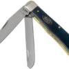 Case Trapper Mediterranean Blue Bone, Smooth, 52800, 6254 SS Pocket Knife