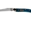Case Small Texas Toothpick Mediterranean Blue Bone, Smooth, 52804, 610096 SS Pocket Knife