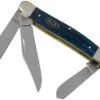 Case Stockman Mediterranean Blue Bone, Smooth, 52805, 6347 SS Pocket Knife