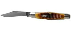 Case Half Whittler Antique Bone, Rogers Corn Cob Jig, 52838, 6208 SS Pocket Knife -Case Knives Sales CE52838 03 case 1