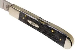 Case Tribal Lock Pocket Worn Grey Bone, Crandall Jig, 58411, TB612010L CV Pocket Knife -Case Knives Sales CE58411 07 case knives