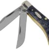 Case Saddlehorn Pocket Worn Grey Bone, Crandall Jig, 58417, TB62110 CV Pocket Knife