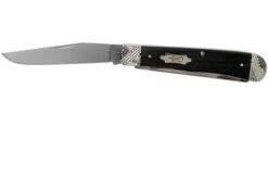 Case Trapper Ebony Wood, Worked Bolsters, 59670, 7254 SS Pocket Knife 7 Case Trapper Ebony Wood, Worked Bolsters, 59670, 7254 SS Pocket Knife -Case Knives Sales CE59670 03 case