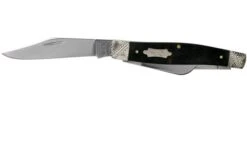 Case Large Stockman Ebony Wood, Worked Bolsters, 59673, 7375 SS Pocket Knife -Case Knives Sales CE59673 03 case