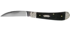 Case Sway Back Ebony Wood, Worked Bolsters, 59675, TB71117 SS Pocket Knife