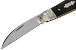 Case Sway Back Ebony Wood, Worked Bolsters, 59675, TB71117 SS Pocket Knife -Case Knives Sales CE59675 03 case 1