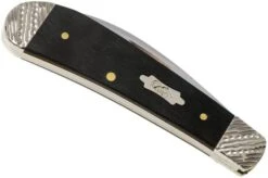 Case Sway Back Ebony Wood, Worked Bolsters, 59675, TB71117 SS Pocket Knife -Case Knives Sales CE59675 04 case