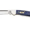 Case Baby Butterbean, Smooth Blue Sycamore Wood 63733, 72132 SS Pocket Knife