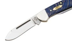 Case Baby Butterbean, Smooth Blue Sycamore Wood 63733, 72132 SS Pocket Knife -Case Knives Sales CE63733 03 case