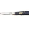 Case Baby Doc Smooth Blue Sycamore Wood, 63736, 7282SP SS Pocket Knife