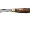 Case Small Swell Centre Jack Maple Burl Wood 64061, 7225 1/2 SS Pocket Knife