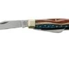 Case Large Stockman 64142 Star Spangled Smooth Natural Bone, Pocket Knife