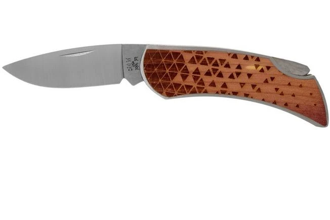 Case X Woodchuck Executive Lockback Brushed Stainless, Triangles, 64321, M1300L SS Pocket Knife 1 Case X Woodchuck Executive Lockback Brushed Stainless, Triangles, 64321, M1300L SS Pocket Knife