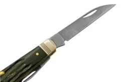 Case Mini Trapper Buffalo Horn 65093, S35VN Pocket Knife -Case Knives Sales CE65093 05 case