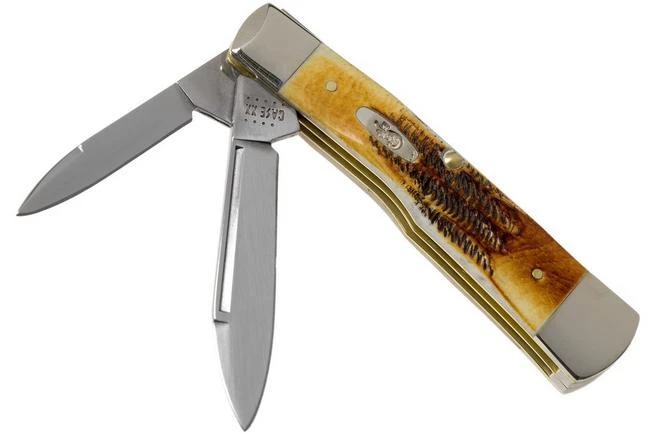 Case Gunstock 6.5 BoneStag, 65322, 6.52130 SS Pocket Knife 1 Case Gunstock 6.5 BoneStag, 65322, 6.52130 SS Pocket Knife