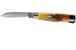 Case Gunstock 6.5 BoneStag, 65322, 6.52130 SS Pocket Knife 6 Case Gunstock 6.5 BoneStag, 65322, 6.52130 SS Pocket Knife -Case Knives Sales CE65322 03 case