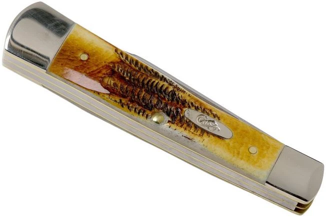 Case Gunstock 6.5 BoneStag, 65322, 6.52130 SS Pocket Knife 4 Case Gunstock 6.5 BoneStag, 65322, 6.52130 SS Pocket Knife - Image 4