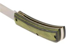 Case Sod Buster Jr Smooth Green/Black Dymalux Wood, 66383, XR7137 S35VN Pocket Knife -Case Knives Sales CE66383 04 case