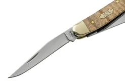 Case Small Stockman Curly Maple 71232, 7318 SS 2023 Show Special, Pocket Knife -Case Knives Sales CE71232 03 case