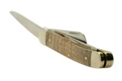 Case Small Stockman Curly Maple 71232, 7318 SS 2023 Show Special, Pocket Knife -Case Knives Sales CE71232 04 case