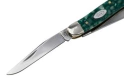 Case Medium Stockman 71382 SparXX, Smooth Green Kirinite 10318 Pocket Knife -Case Knives Sales CE71382 03 case