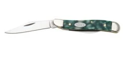 Case Peanut 71384 SparXX, Smooth Green Kirinite 10220 Pocket Knife