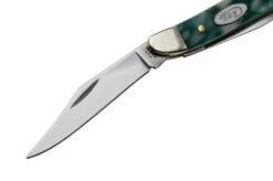 Case Peanut 71384 SparXX, Smooth Green Kirinite 10220 Pocket Knife -Case Knives Sales CE71384 03 case