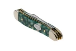 Case Peanut 71384 SparXX, Smooth Green Kirinite 10220 Pocket Knife -Case Knives Sales CE71384 05 case