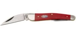 Case Seahorse Whittler, American Workman Smooth Red Synthetic, 73938, 4355WH CS Pocket Knife