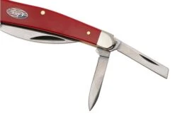 Case Seahorse Whittler, American Workman Smooth Red Synthetic, 73938, 4355WH CS Pocket Knife -Case Knives Sales CE73938 04 case