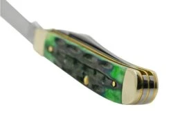 Case Jig Mini Trapper, Hunter Green Bone, Deep Canyon, 75834, 6207 SS, Pocket Knife -Case Knives Sales CE75834 04 case 1