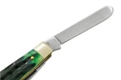 Case Jig Mini Trapper, Hunter Green Bone, Deep Canyon, 75834, 6207 SS, Pocket Knife -Case Knives Sales CE75834 05 case 1