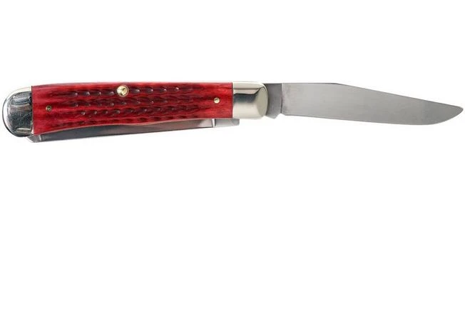 Case Trapper Pocket Worn Old Red Bone, 00783, 6254 SS Pocket Knife 3 Case Trapper Pocket Worn Old Red Bone, 00783, 6254 SS Pocket Knife - Image 3