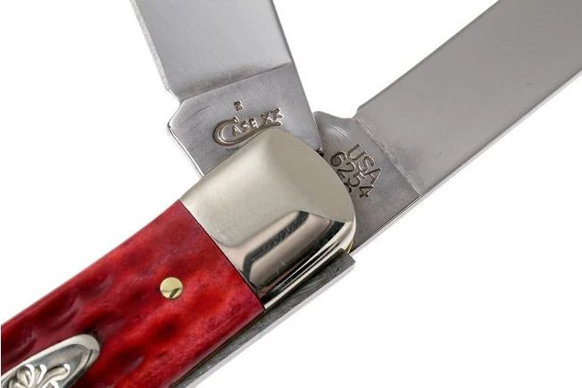 Case Trapper Pocket Worn Old Red Bone, 00783, 6254 SS Pocket Knife 6 Case Trapper Pocket Worn Old Red Bone, 00783, 6254 SS Pocket Knife - Image 6