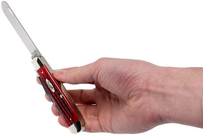 Case Trapper Pocket Worn Old Red Bone, 00783, 6254 SS Pocket Knife 9 Case Trapper Pocket Worn Old Red Bone, 00783, 6254 SS Pocket Knife - Image 9