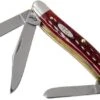 Case Medium Stockman Pocket Worn Old Red Bone, 00786, 6318 SS Pocket Knife